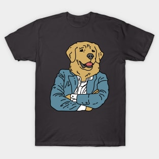 Labrador Dog Salary Man T-Shirt